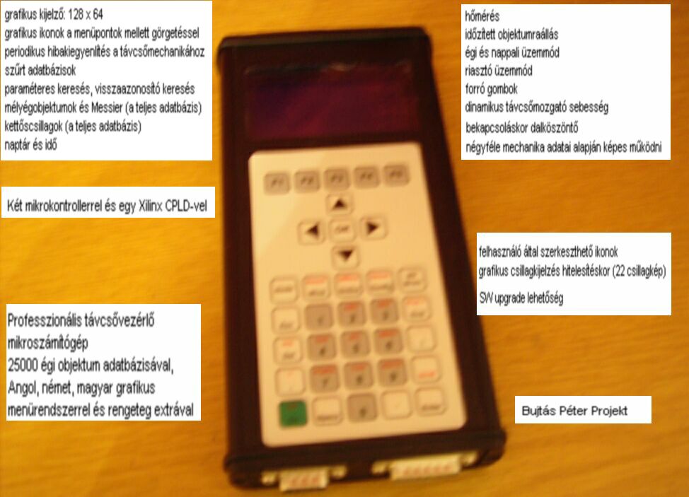 Professzionális távcsővezérlő alkotásom