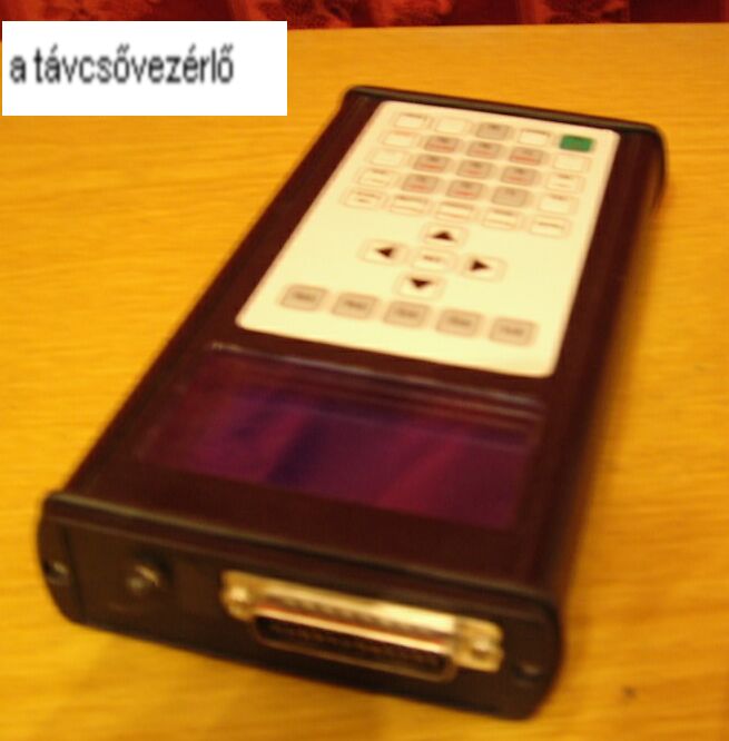 Professzionális távcsővezérlő alkotásom