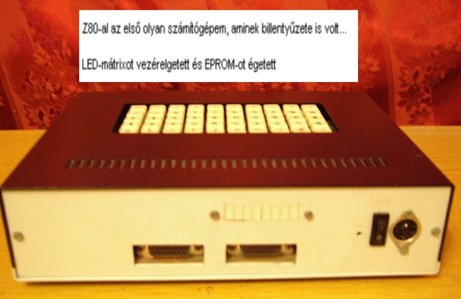 Első mikrogépem (Z80-al)